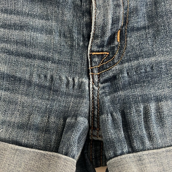 Hudson Cuffed Denim Jean Shorts sz 27 - Picture 4 of 11